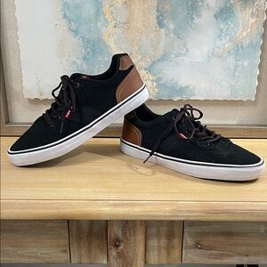 Stylish Black and Brown Men's Sneakers